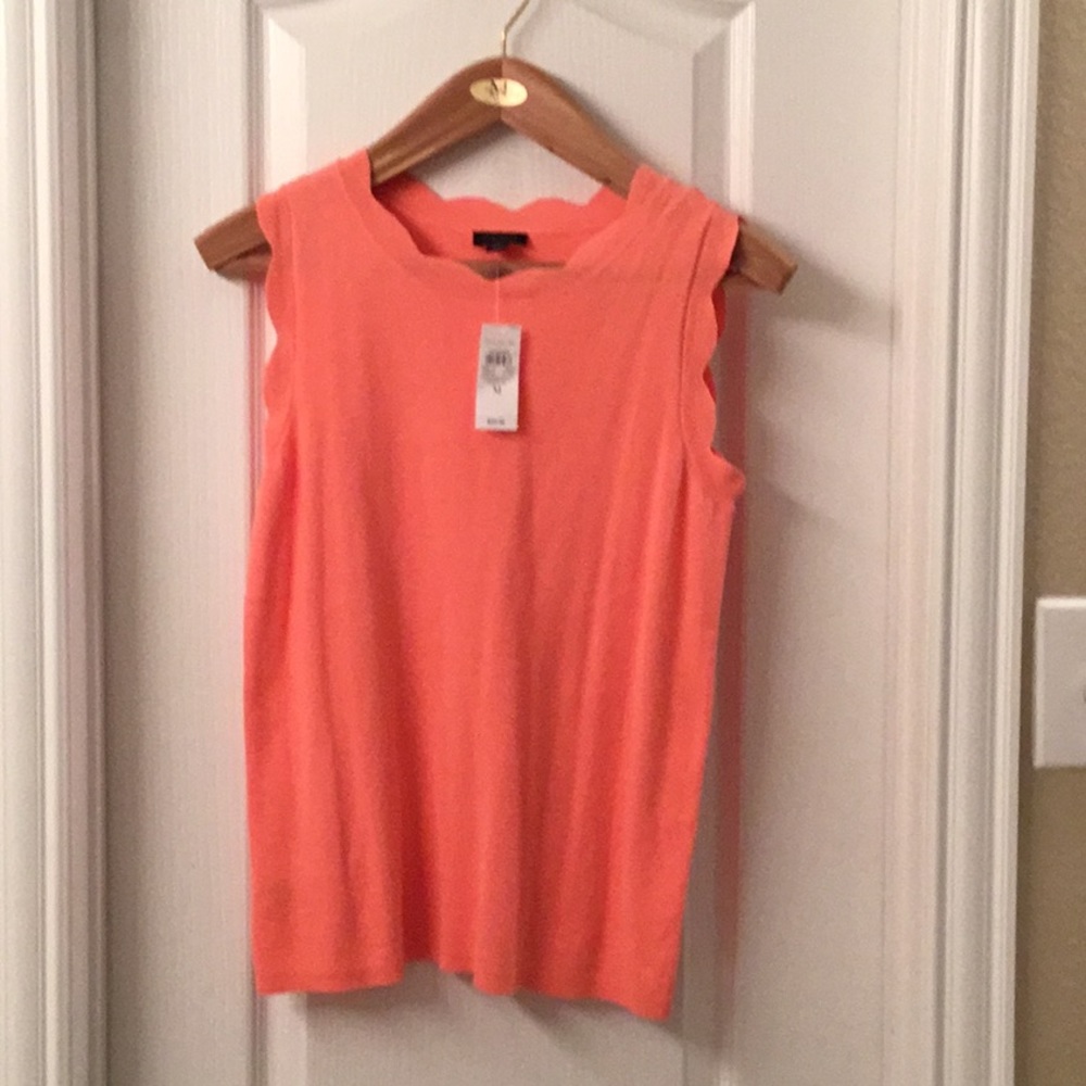 Ann Taylor sz M sleeveless sweater top